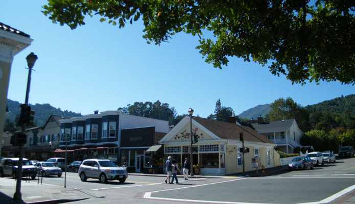 Downtown Larkspur, California