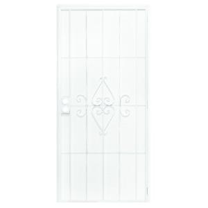 White Security Door