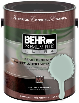 Behr Premium Plus Ultra in Aqua Smoke
