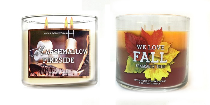 My Favorite Fall Candles from Bath & Body Works