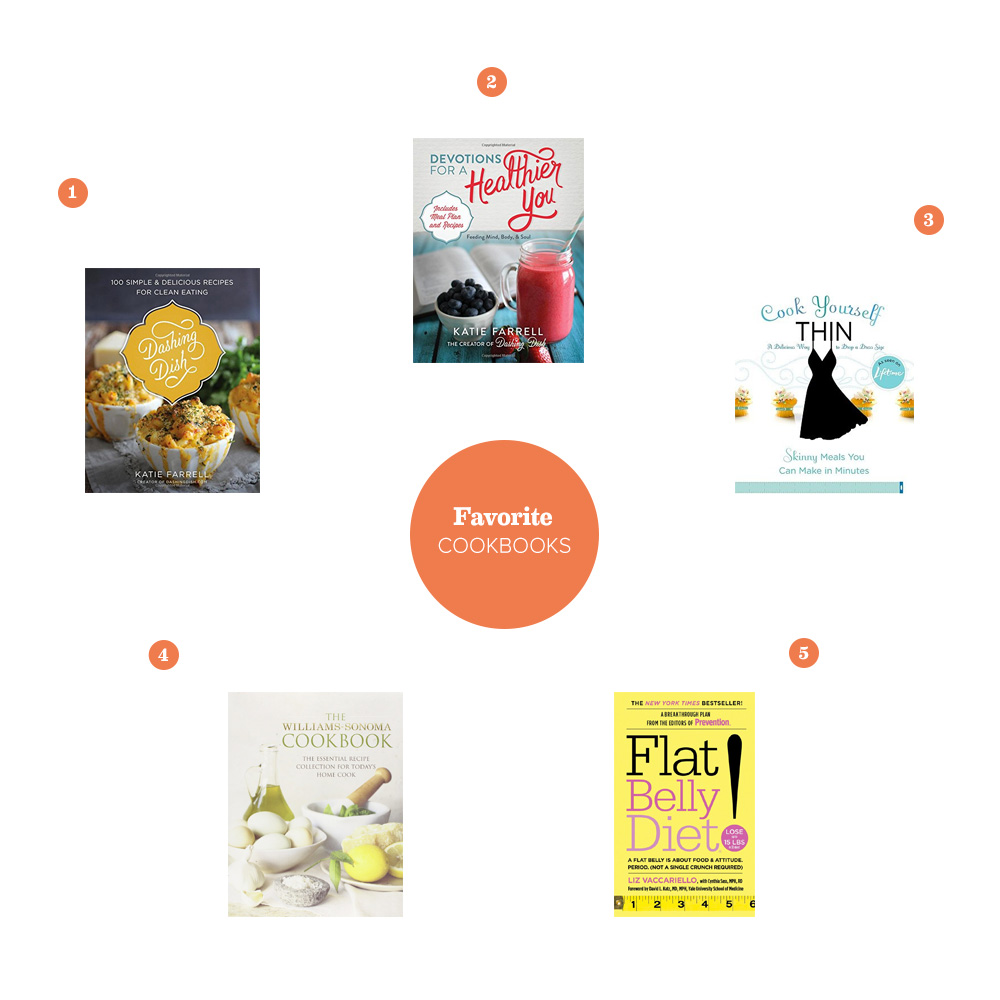 My Favorite Cookbooks #thelovelygeek