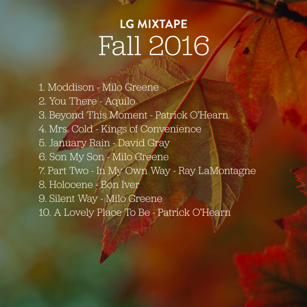 Lovely Geek Mixtape - Fall 2016 #thelovelygeek