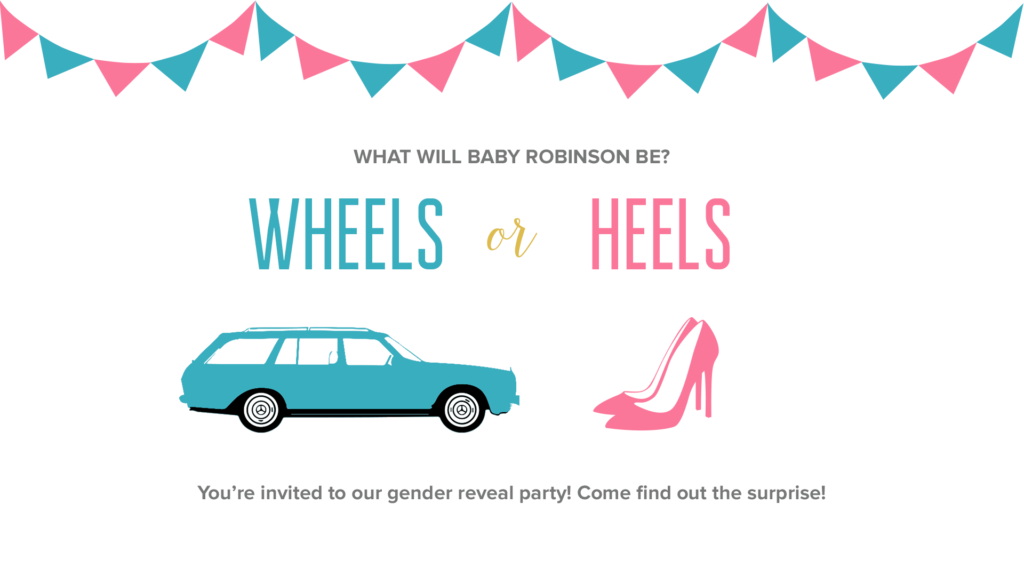 #genderreveal #wheelsorheels #mercedesbenz
