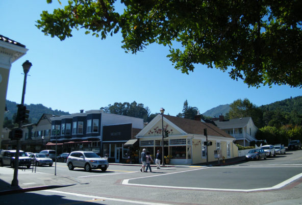 Downtown Larkspur, California