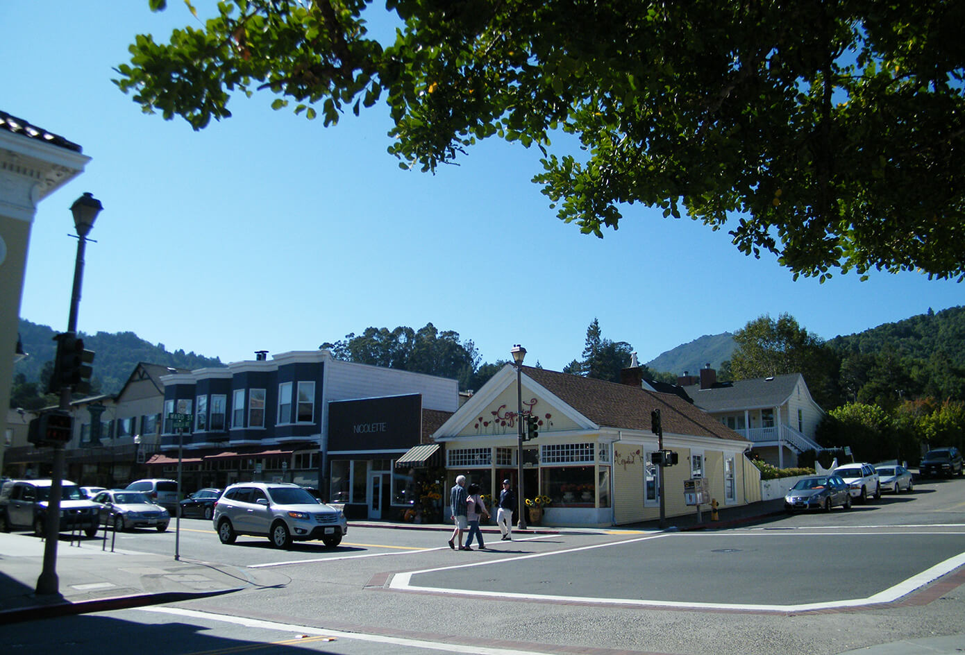 Downtown Larkspur, California
