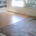 New flooring in progress