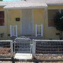 Front of The Duplex with new bark