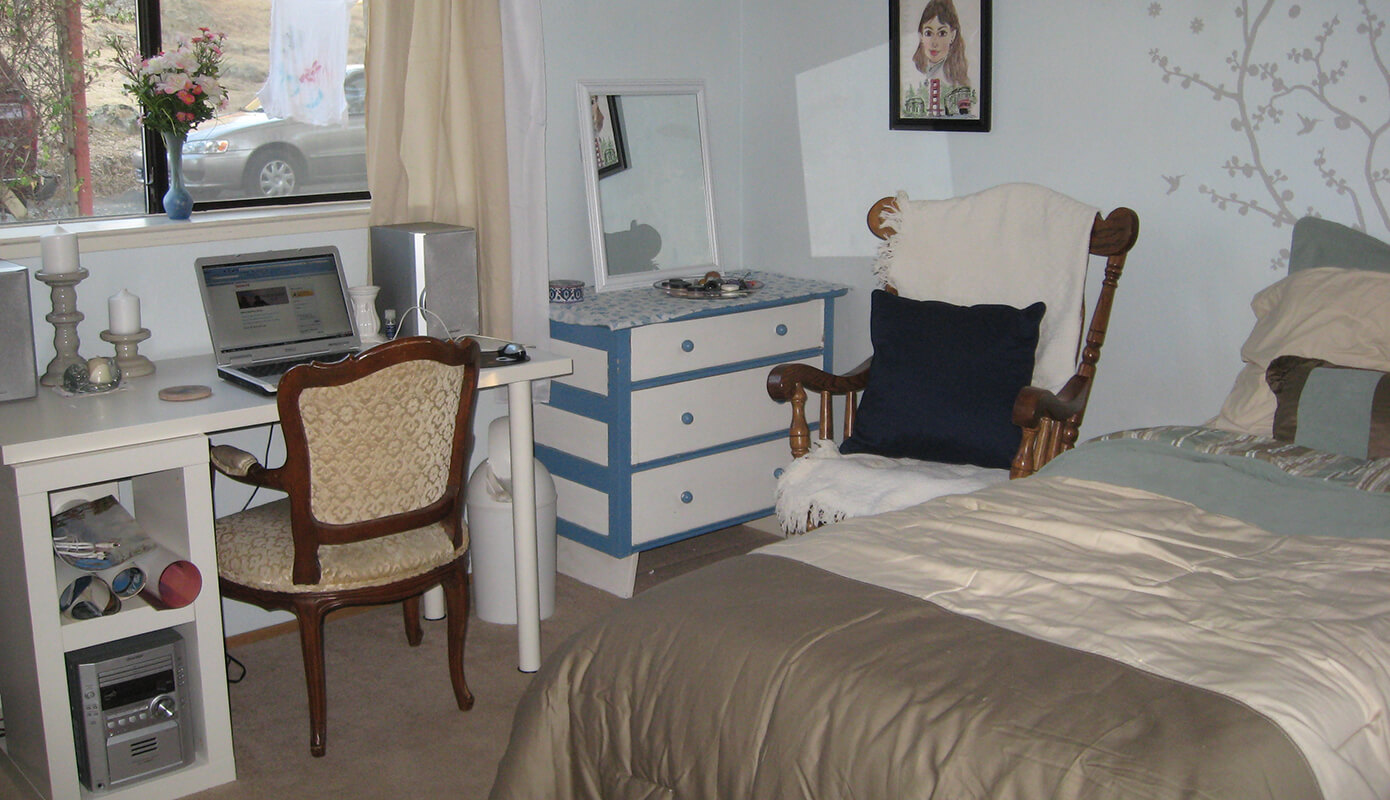 My old bedroom makeover