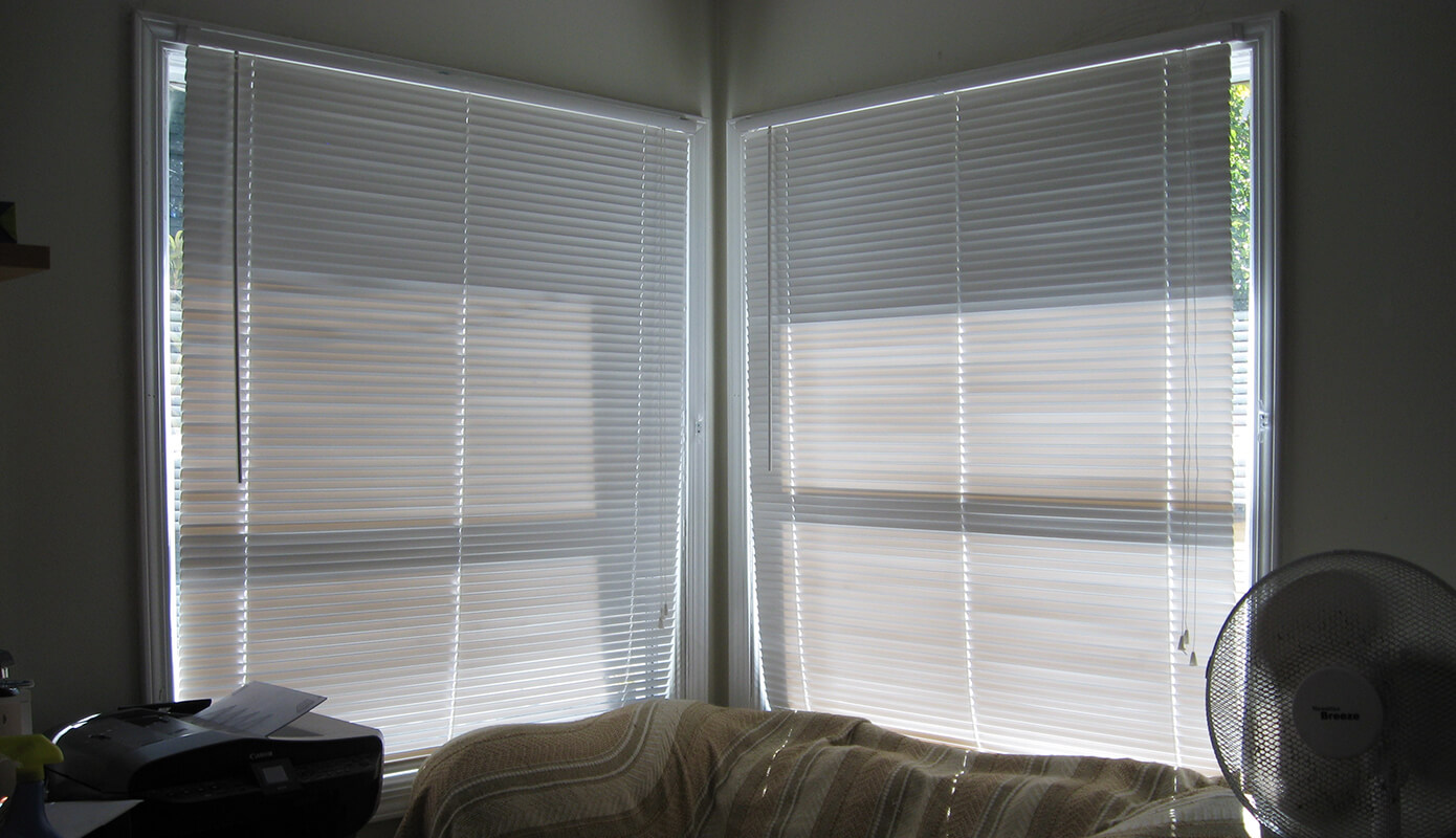 New blinds in the office/guest room