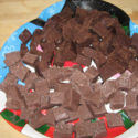 Homemade Chocolate Fudge and Peppermint Chocolate Fudge #chocolate #fudge #recipes #christmas