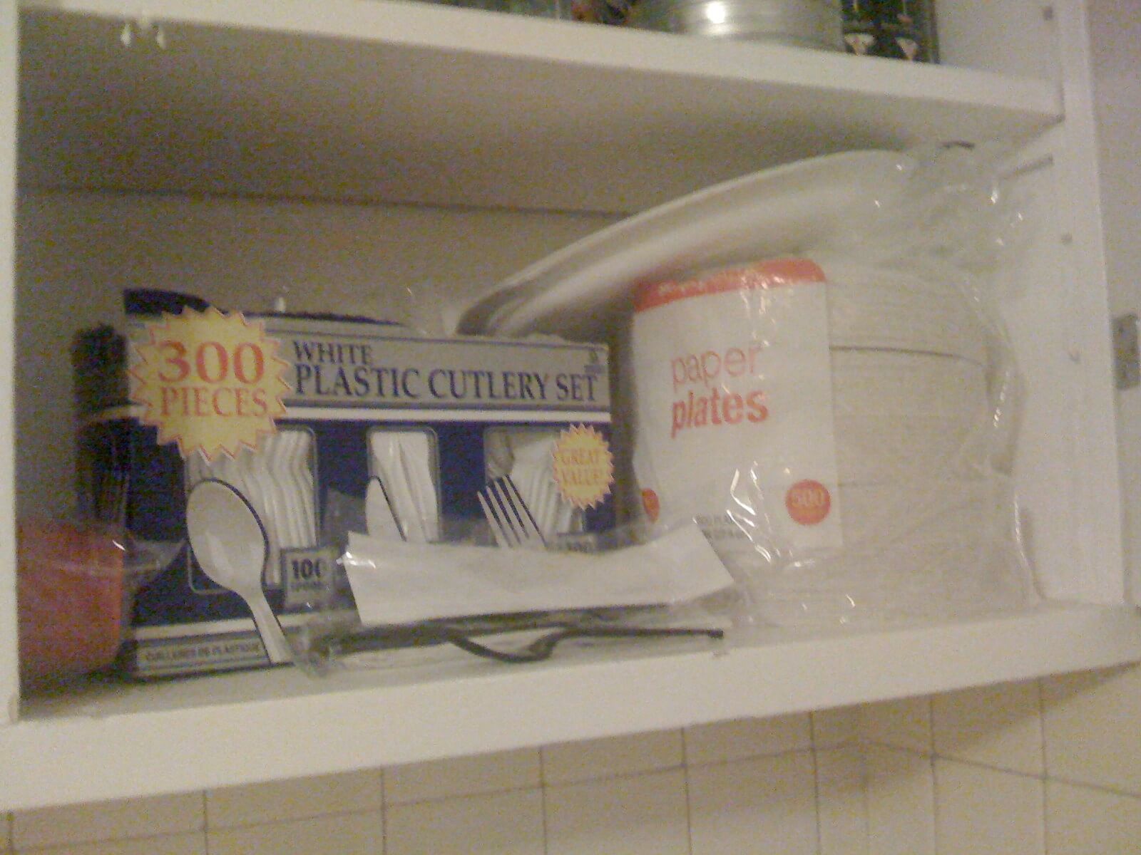 Packed up the real stuff today.
