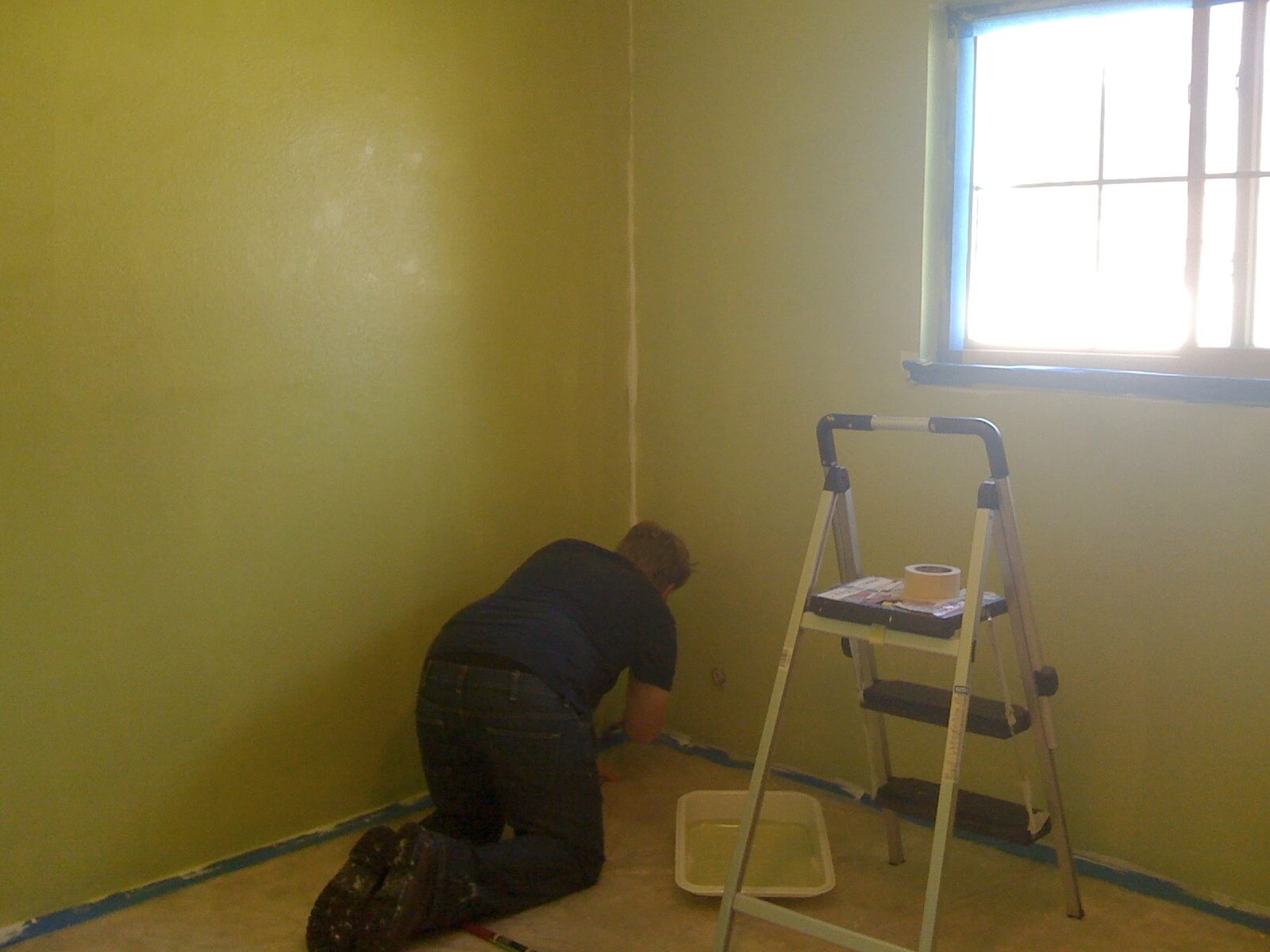 Painting the office