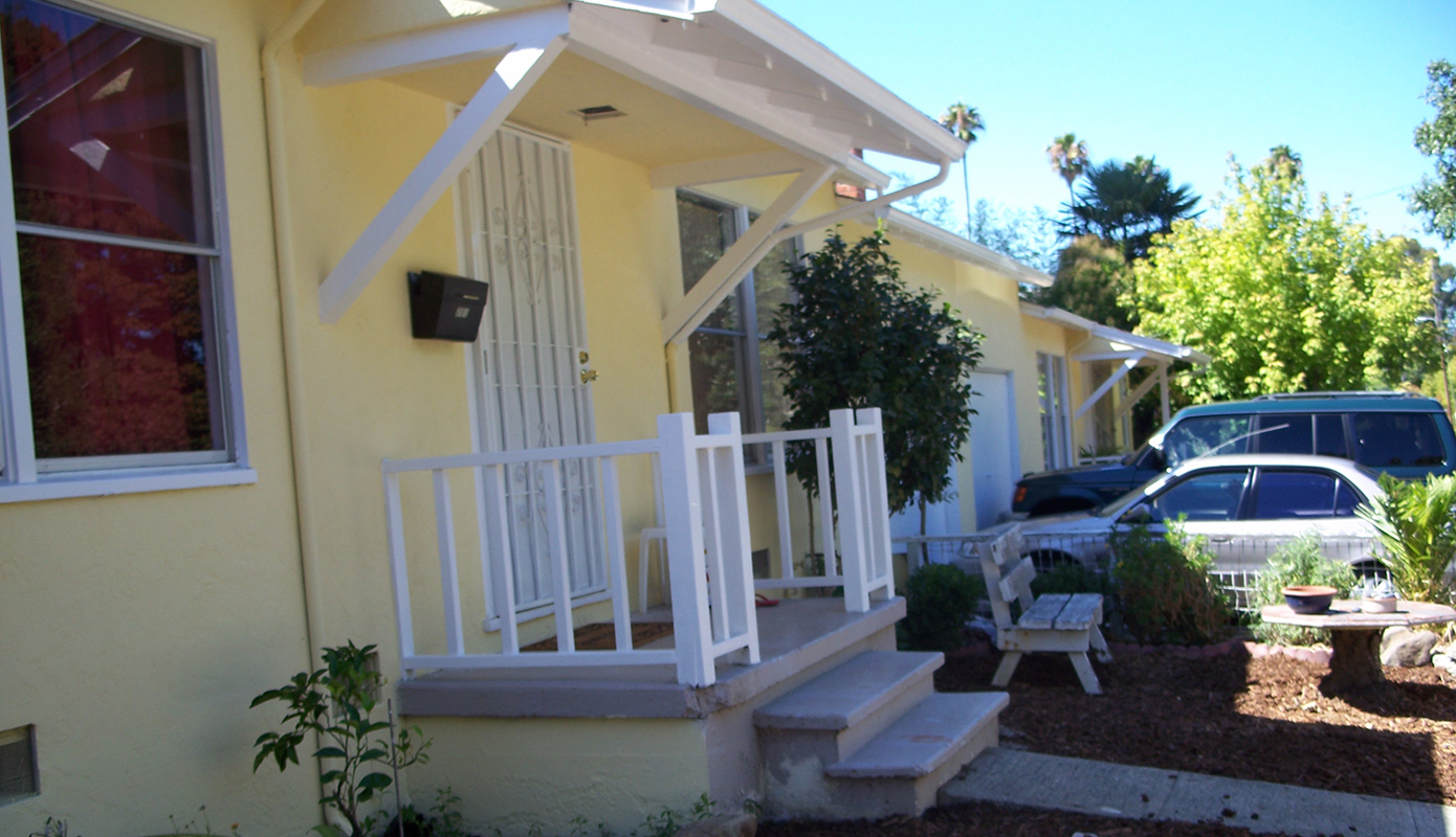 Front of the duplex