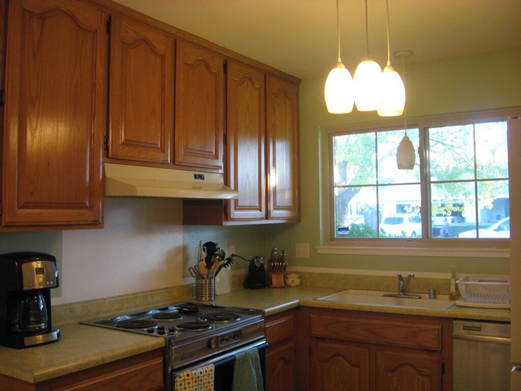 Kitchen all painted
