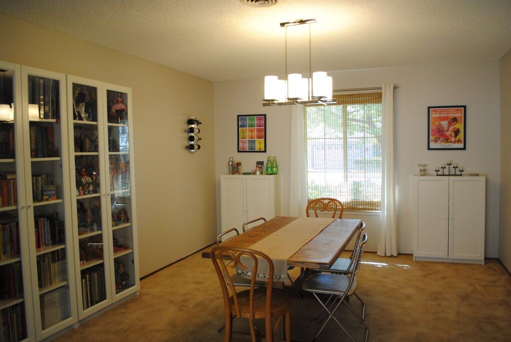 Updated dining room at Nana's house