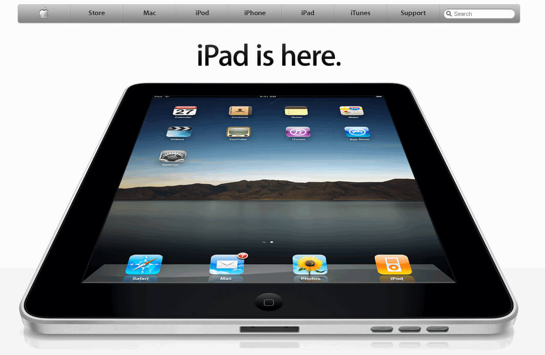 iPad is here
