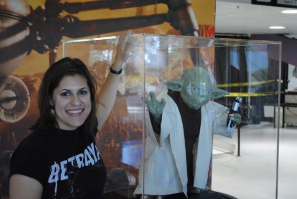 Me with Yoda at Star Wars in Concert