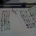 typography scribbles