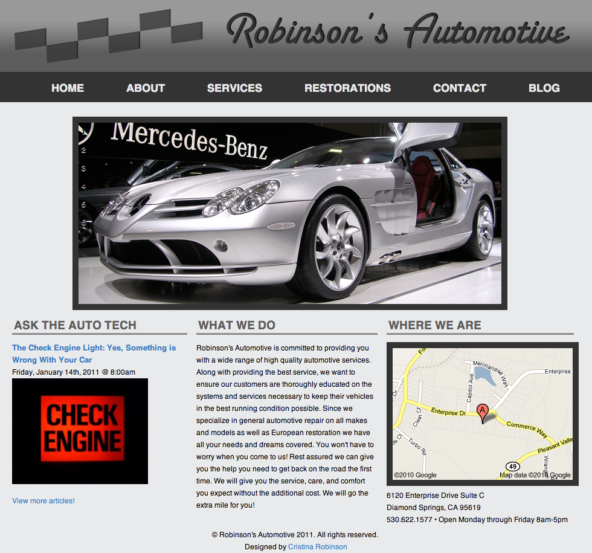 Robinson's Automotive - after (2010)