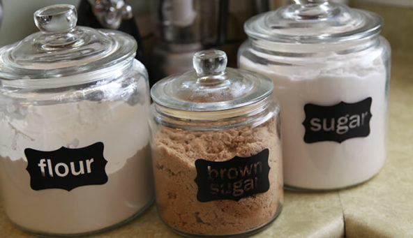 pantry jar labels from etsy