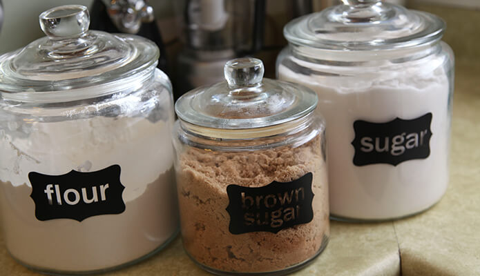 pantry jar labels from etsy