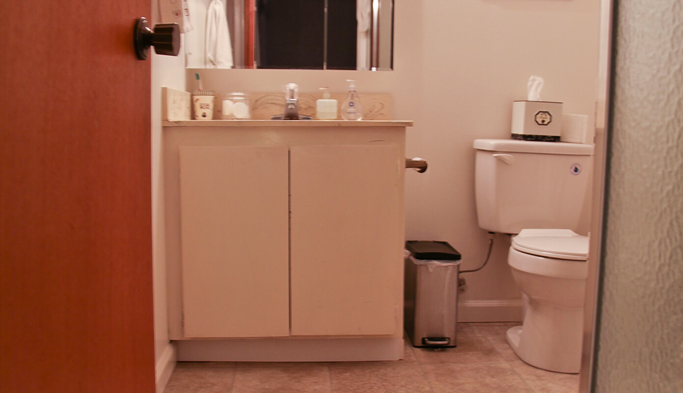 complete ensuite shower room