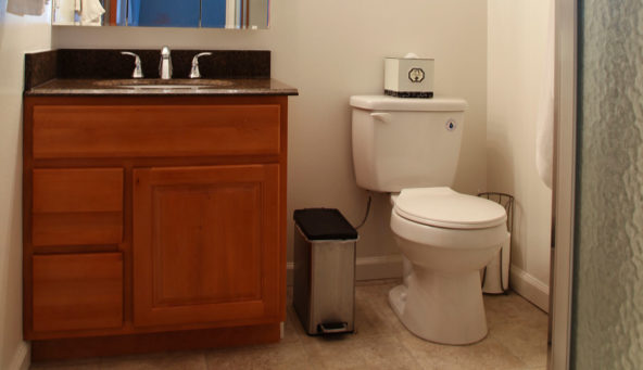 updated master bath
