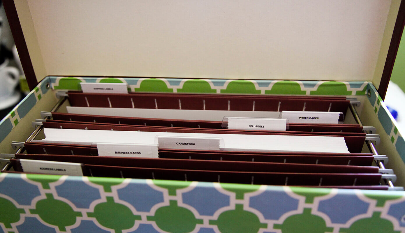 paper organizing
