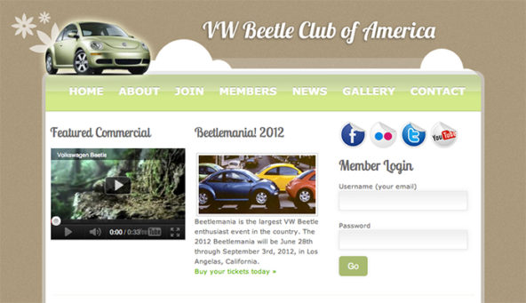 beetle club desgin