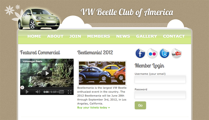 beetle club desgin