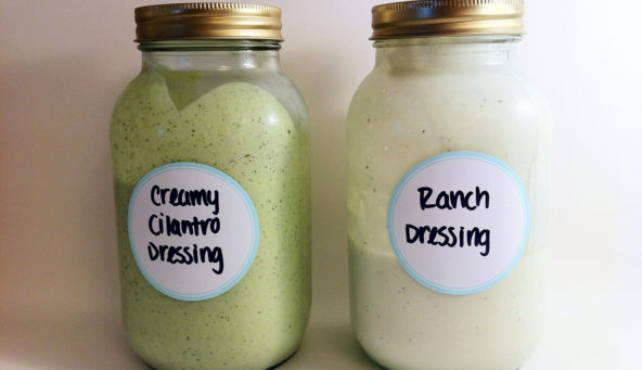 homemade dressings