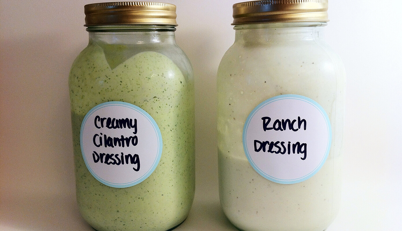 homemade dressings