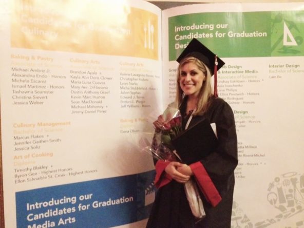 Graduation from The Art Institute of California - Sacramento, 2012 #thelovelygeek