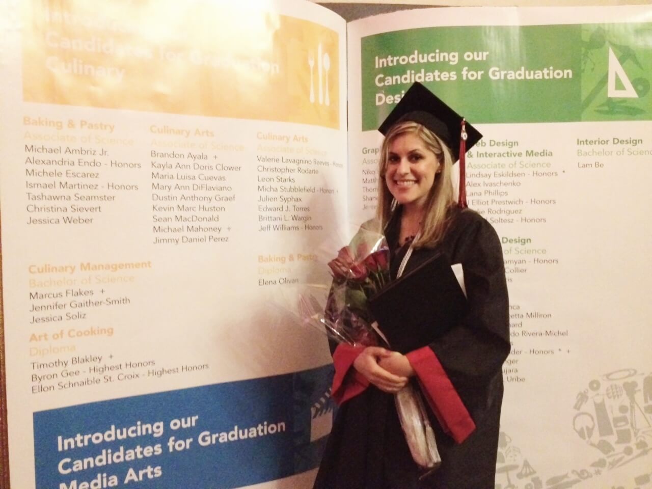 Graduation from The Art Institute of California - Sacramento, 2012 #thelovelygeek
