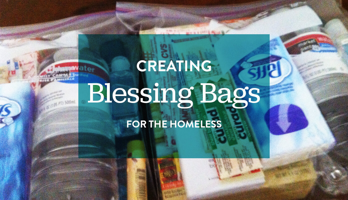 Creating Blessing Bags