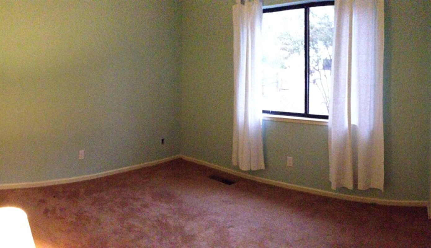 guest bedroom painted