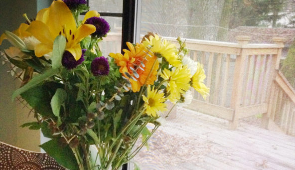 Fresh flowers for the weekend #thejanuarycure