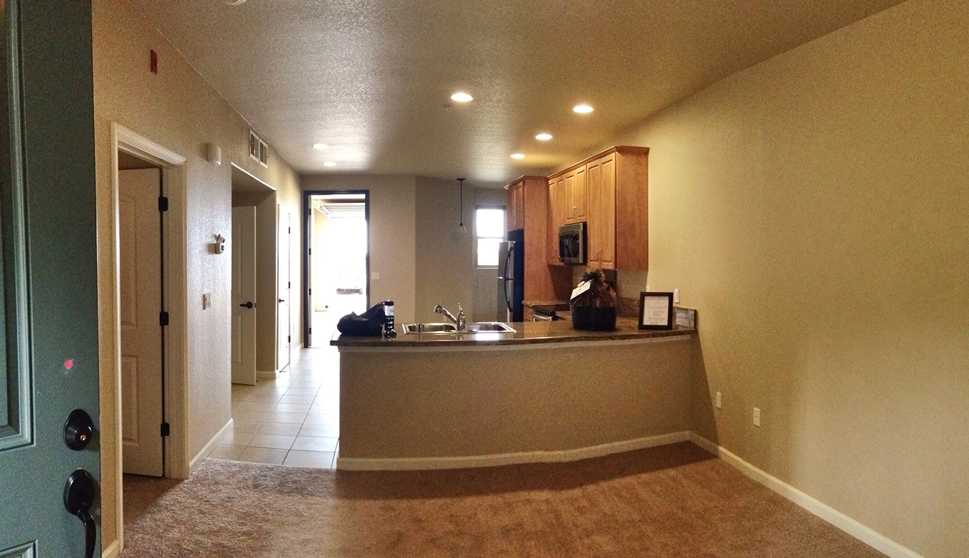My grandpa's new apartment