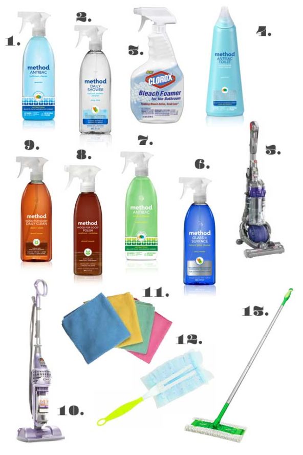 Cleaning Products I Use