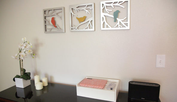 Decorating Above the Dresser