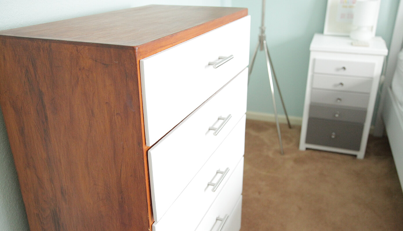 A Mid-Century Modern Inspired Dresser Makeover