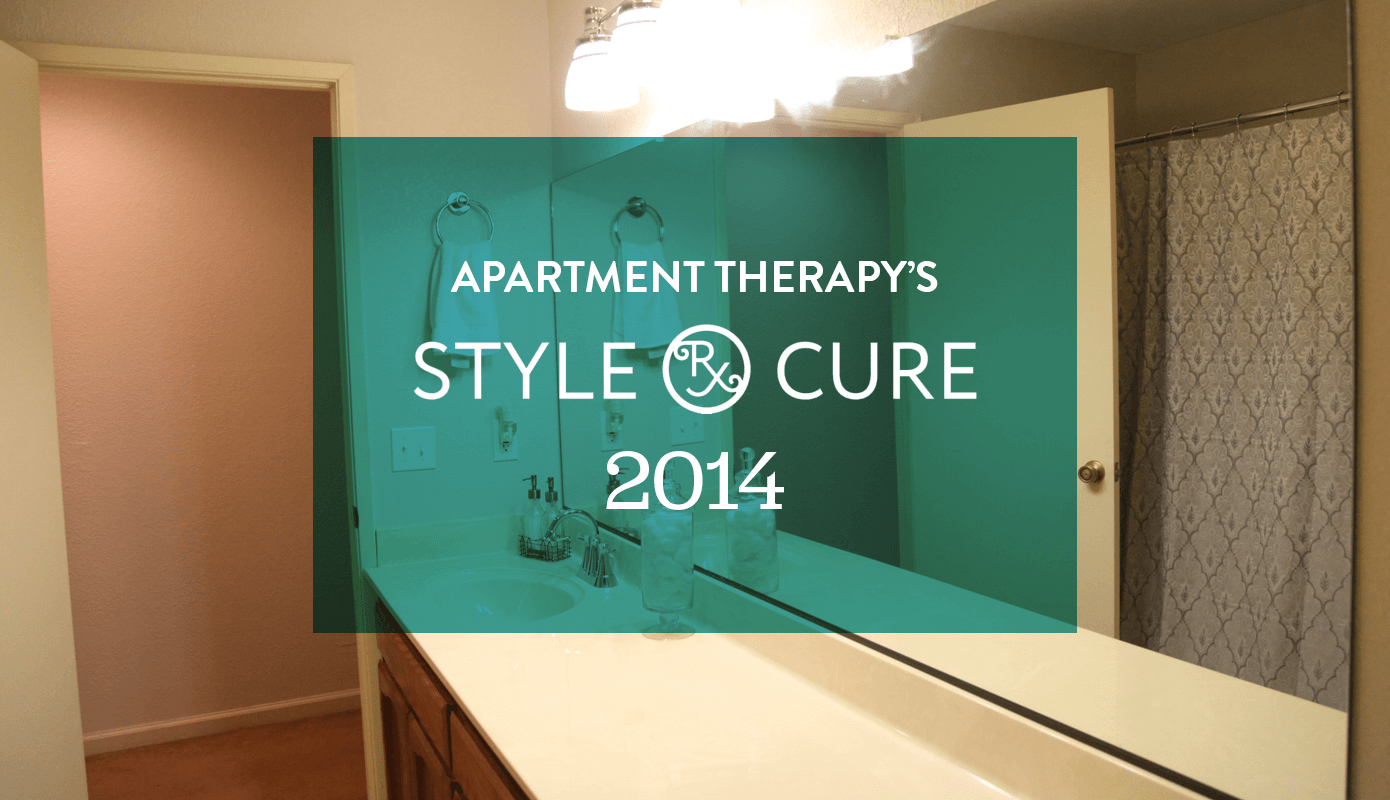 Style Cure 2014: Guest Bathroom Makeover #stylecure #thelovelygeek