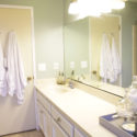 The Guest Bathroom Reveal #stylecure #thelovelygeek