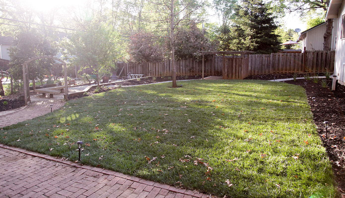 Backyard Makeover Reveal #thelovelygeek