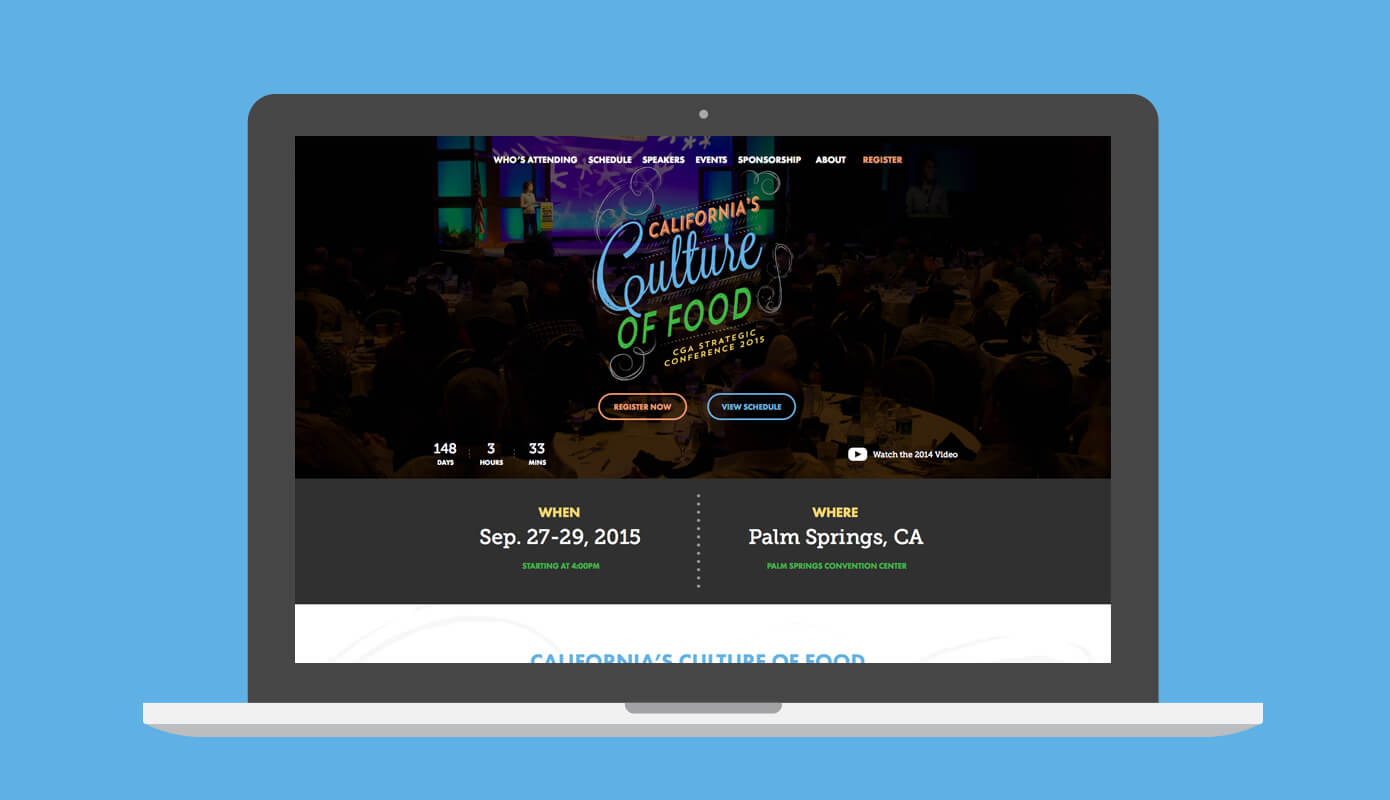 Design for the 2015 CGASC website