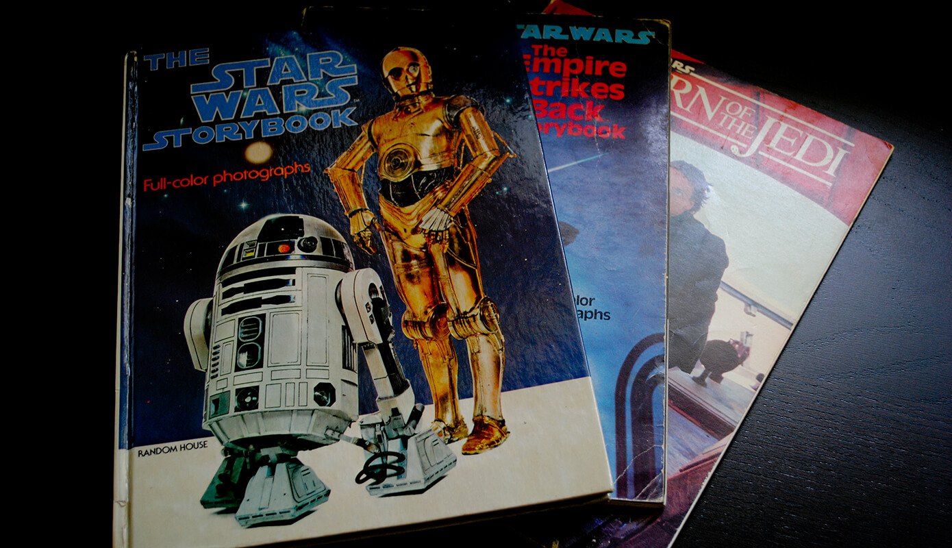 Vintage Star Wars Books