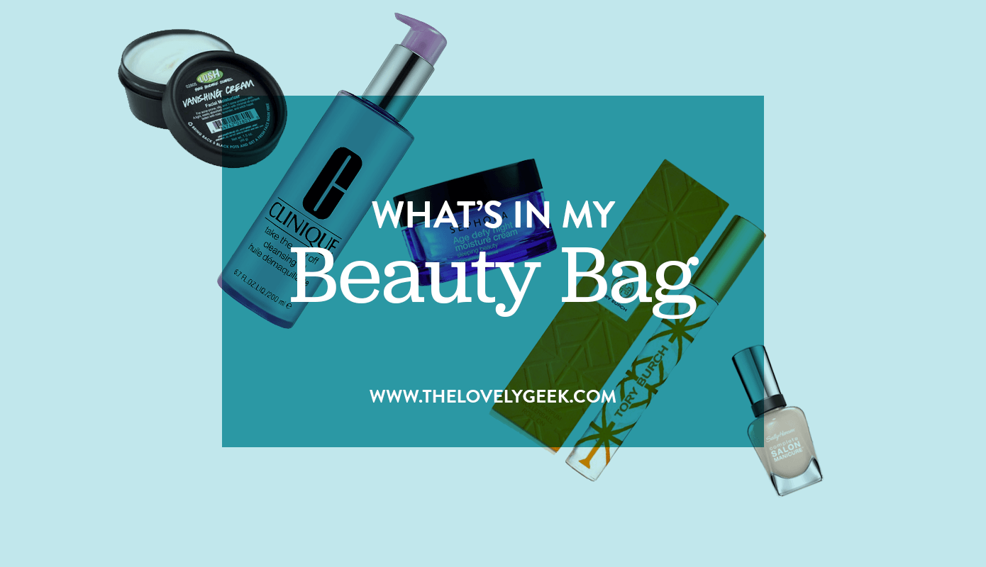What's in My Beauty Bag: May 2015 #thelovelygeek