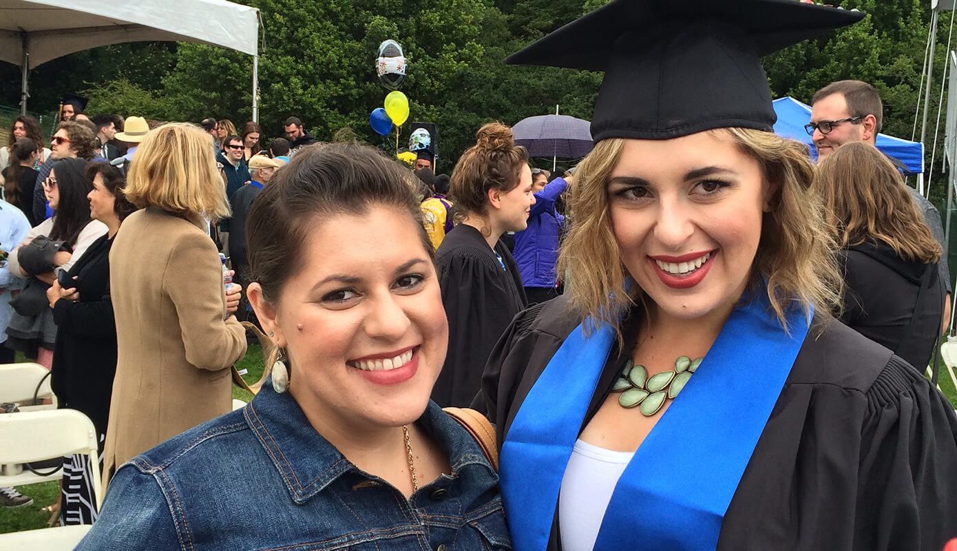 Dani's graduation from UCSC
