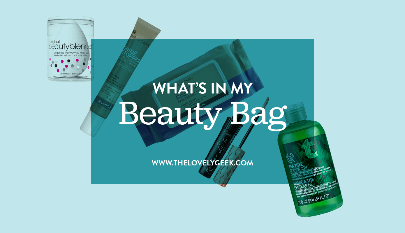 What's in My Beauty Bag: July 2015 #thelovelygeek