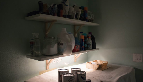 Laundry Room Work in Progress #thelovelygeek